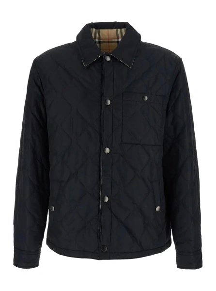 Jacheta Burberry neagra 'BRIGHTON'