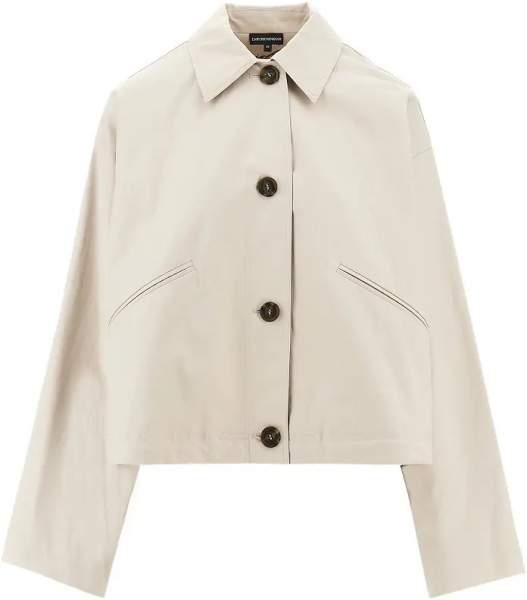 Jacheta Cotton gabardine blouson jacket