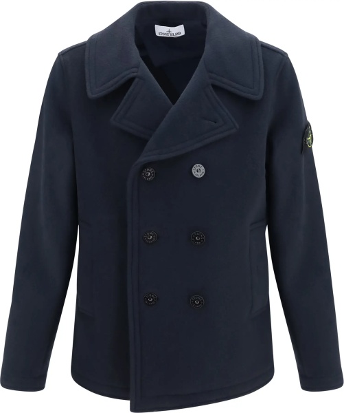 Jacheta Double-breasted wool and cashmere Jacket
