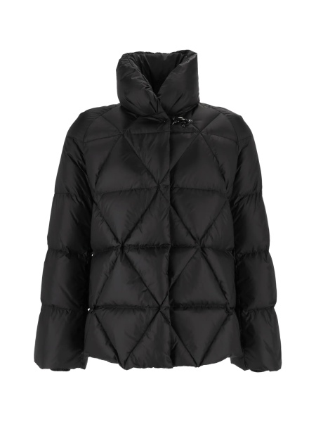 Jacheta DOWN CAPE RAGLAN ARGYLE + GANCIO