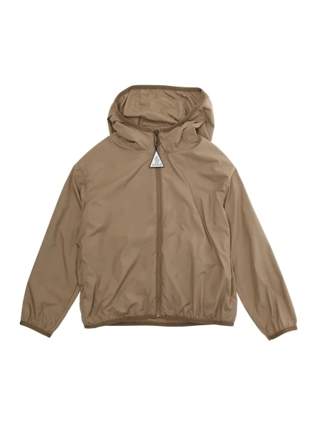 Jacheta FEGEO Jacket Beige with Front Closure in Tech Fabric for Kids