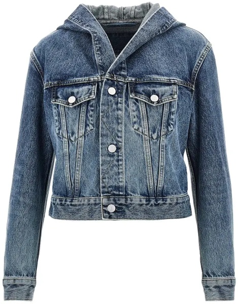 Jacheta Hooded denim jacket