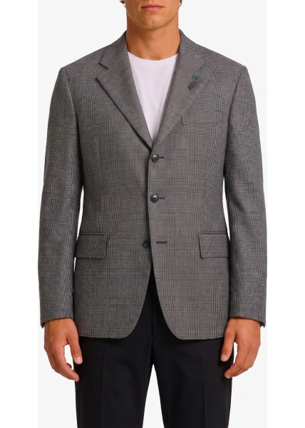 Jacheta Le Origini Single-Breasted Virgin Wool Jacket