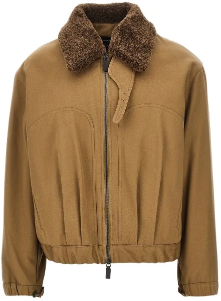 Jacheta Padded cotton canvas blouson