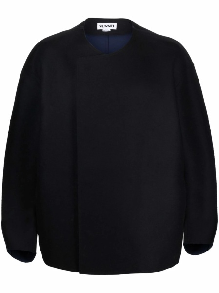Jacheta SUNNEI neagra din bumbac si polyester