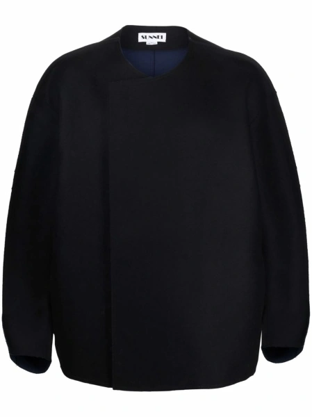 Jacheta SUNNEI neagra din bumbac si polyester