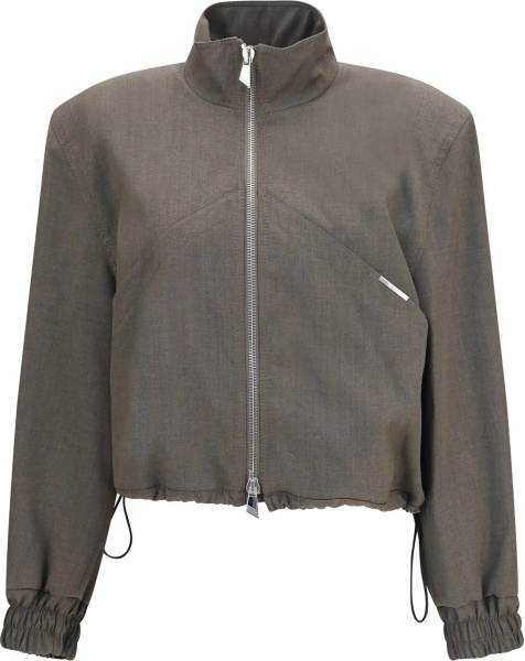 Jacheta Wool-blend Bomber