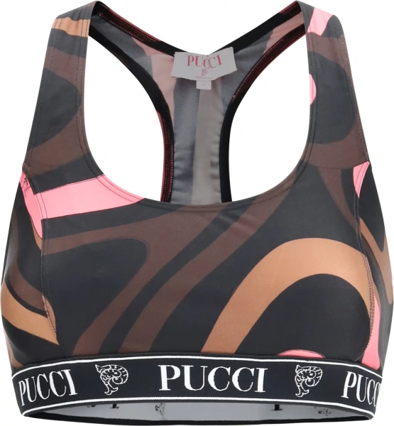Lenjerie Marmo Print Sports Top