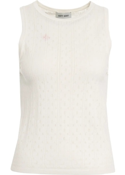 Maiou Pointelle knit top