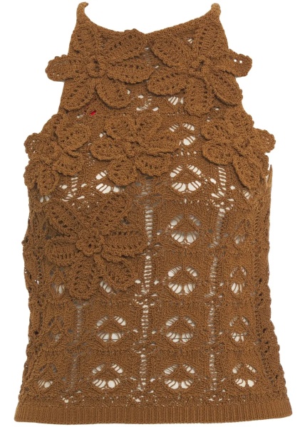 Maiou Top with embroidery 'Nymphaea'