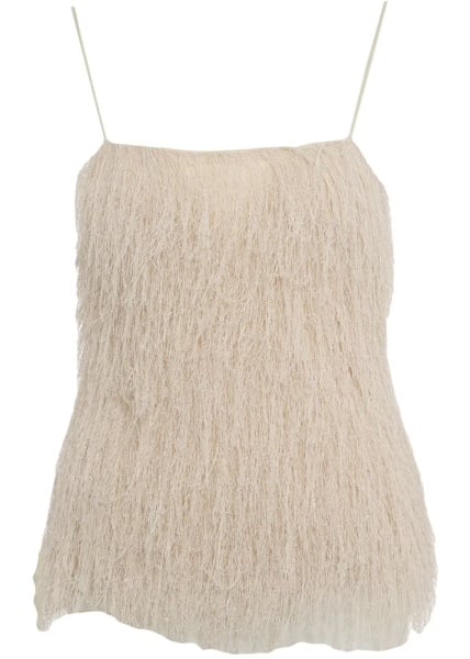 Maiou Top with fringe details