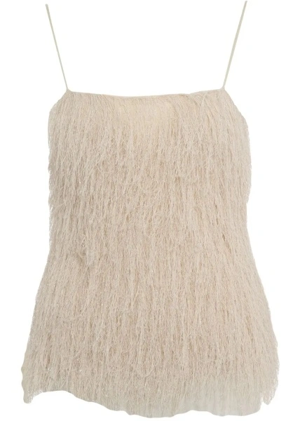 Maiou Top with fringe details