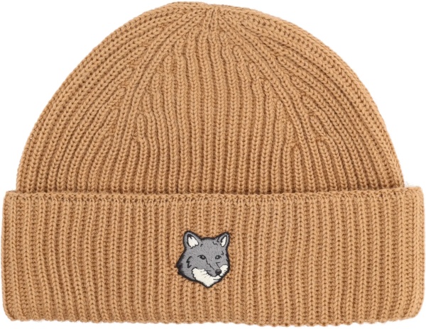 MAISON KITSUNÉ Beanie With Fox Patch