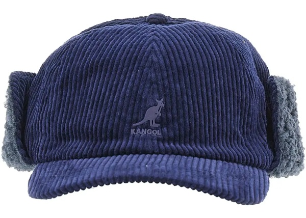 Manusi Corduroy baseball hat with earflap