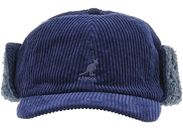 Manusi Corduroy baseball hat with earflap