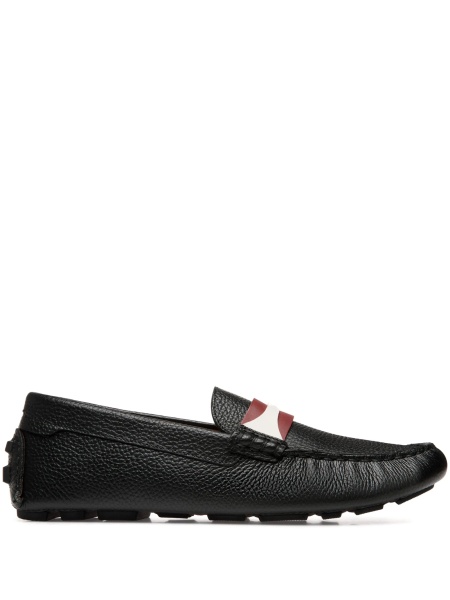Mocasini Bally negri din piele