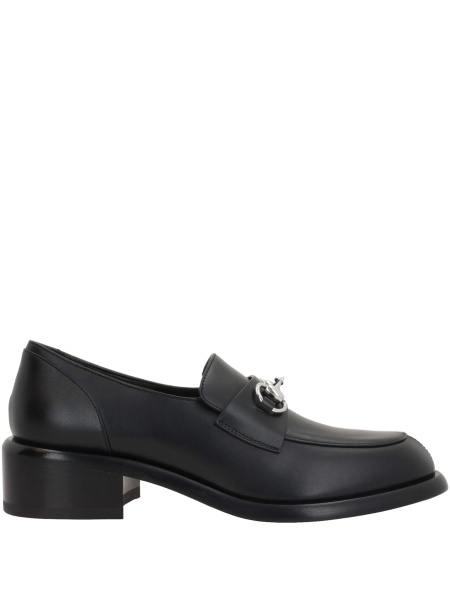 Mocasini Gucci negri din piele