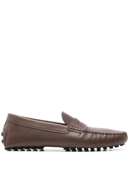 Mocasini TOD'S maro din piele