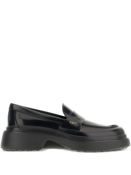 Mocasini TOD'S negri din piele