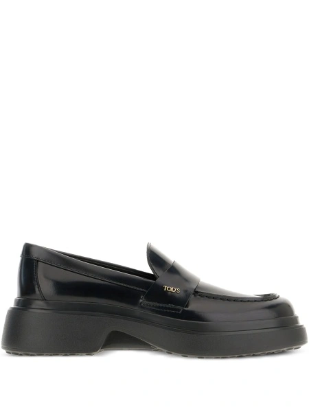 Mocasini TOD'S negri din piele