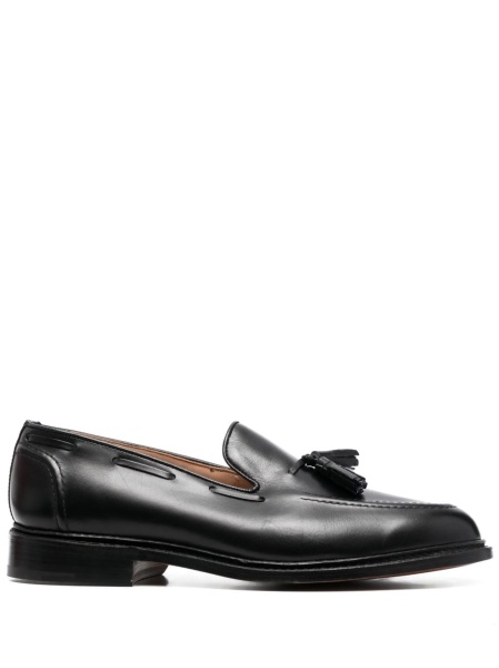 Mocasini TRICKER'S negri din piele