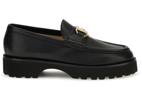 Mocasini VLogo Signature leather Loafers
