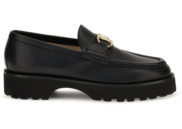 Mocasini VLogo Signature leather Loafers