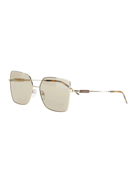 Ochelari Metallic Sunglasses with square lenses and logo plaque on the metal temple in metal for women