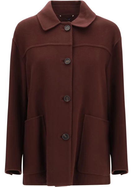Paltoane Giugno short virgin wool Coat