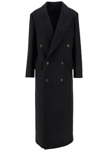 Paltoane 'Hadi' wool and cashmere long coat