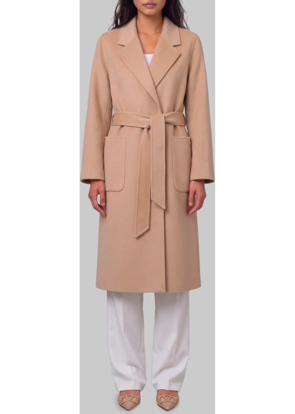 Palton Light Camel Iocelia Coat