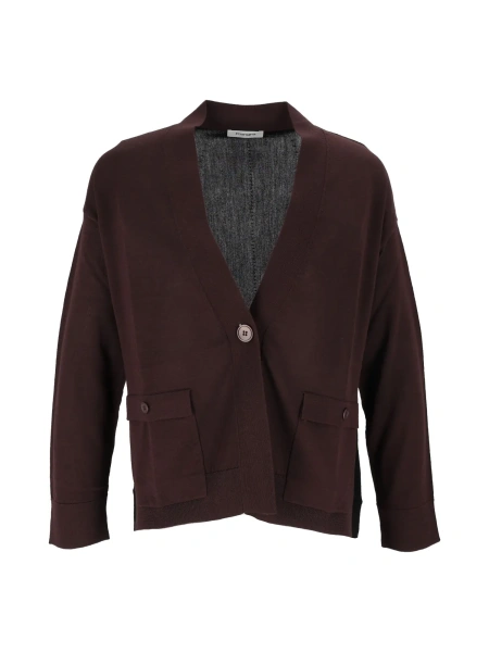 Palton ROUNDED COLOUR BLOCK JACKET W/POCKETS