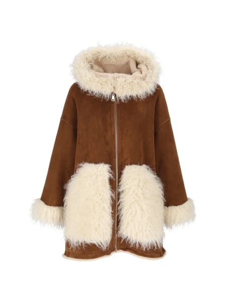 Palton WOMAN FAKE FUR COAT