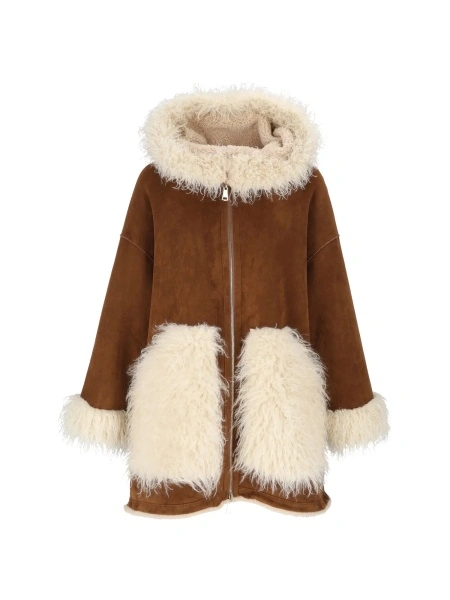 Palton WOMAN FAKE FUR COAT
