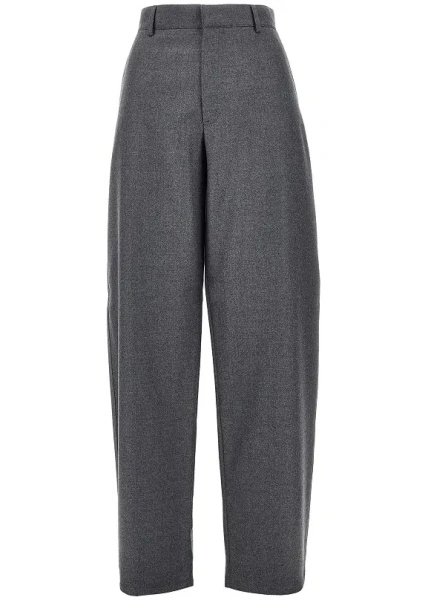 Pantaloni ARMARIUM gri din lana virgina