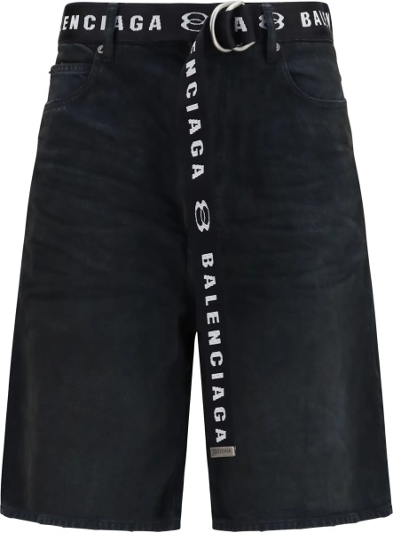 Pantaloni Belted Shorts