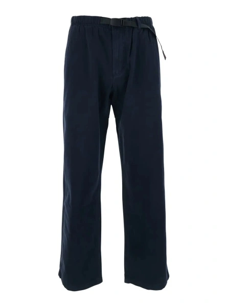Pantaloni Blue pants with elasticated waist in cotton man