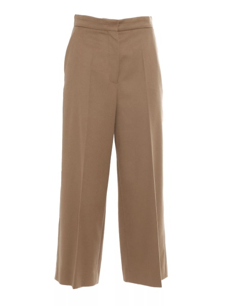 Pantaloni Burano camel long trousers