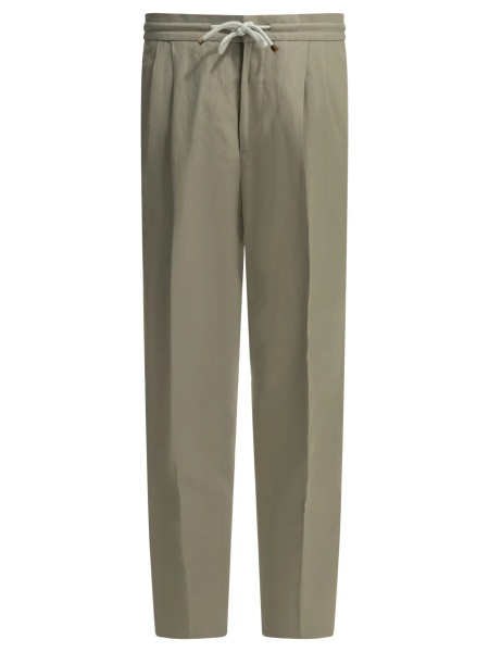 Pantaloni Casual linen and cotton pants