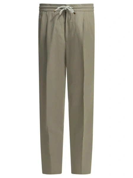 Pantaloni Casual linen and cotton pants