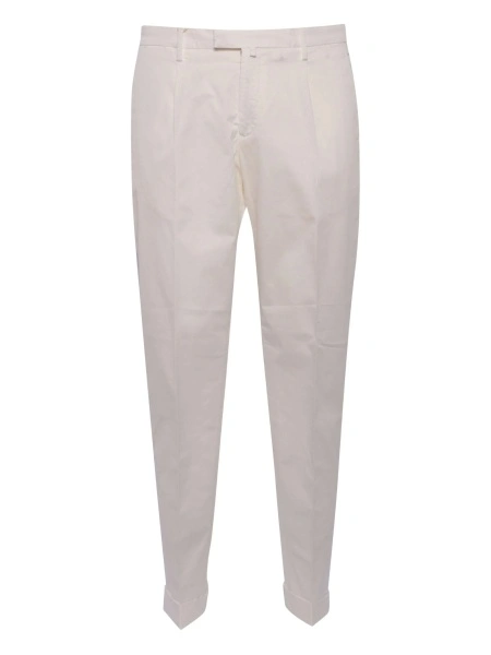 Pantaloni conici Briglia albi