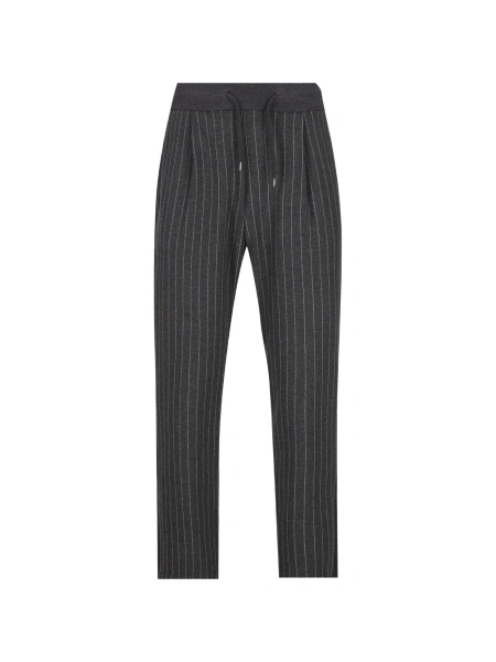 Pantaloni conici Herno gri