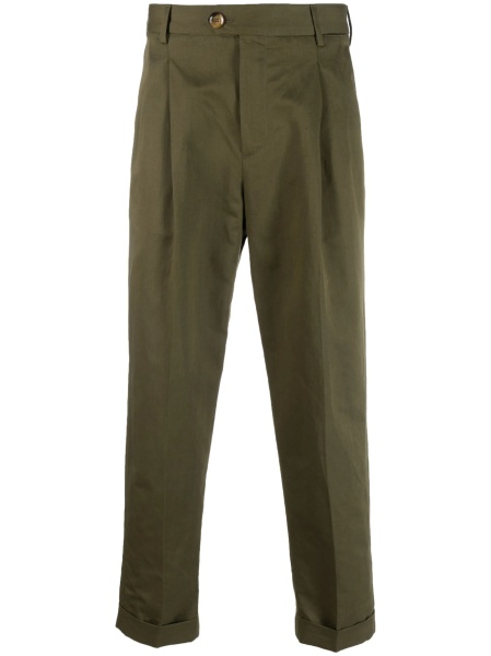 Pantaloni conici PT TORINO verzi