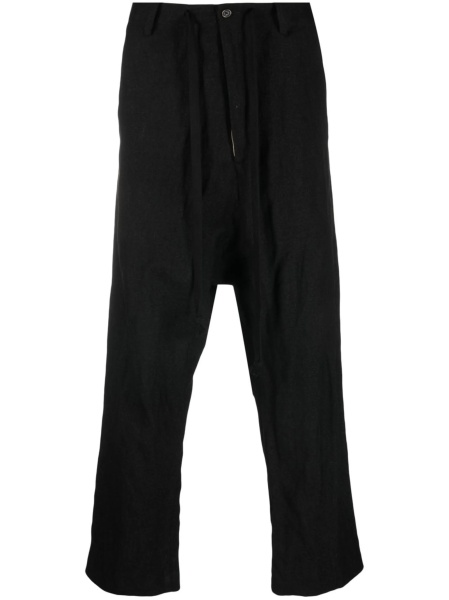 Pantaloni conici UMA WANG negri