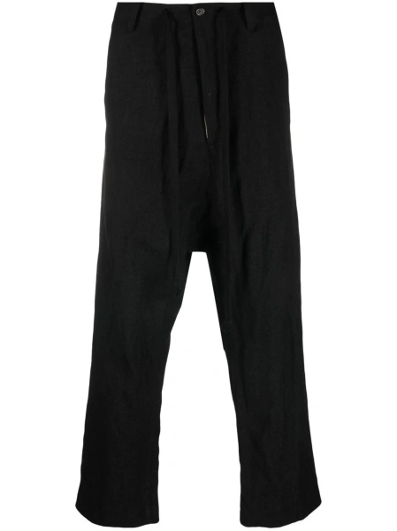 Pantaloni conici UMA WANG negri