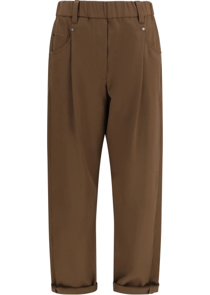 Pantaloni Cotton Pants