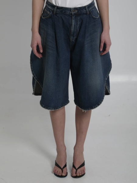 Pantaloni Dark Ocean Tulip Shorts
