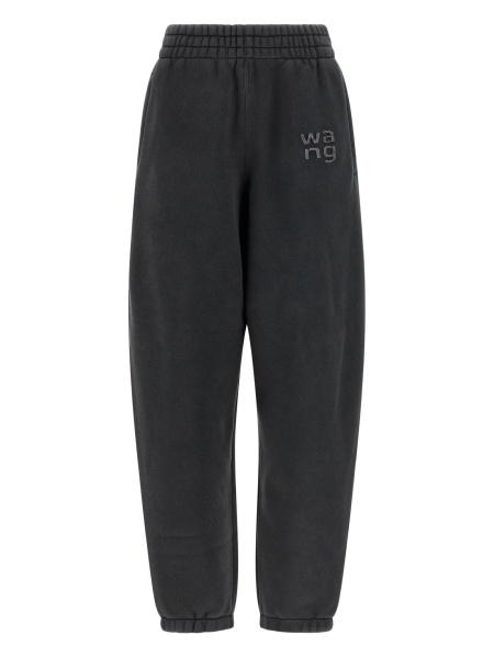 Pantaloni de trening Alexander Wang negri