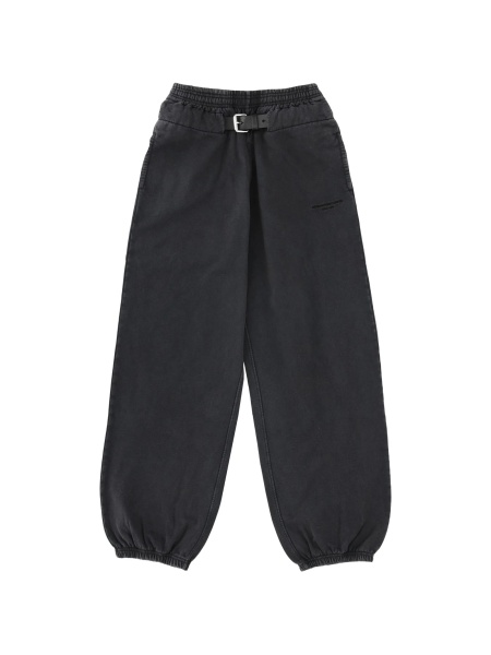 Pantaloni de trening Alexander Wang negri