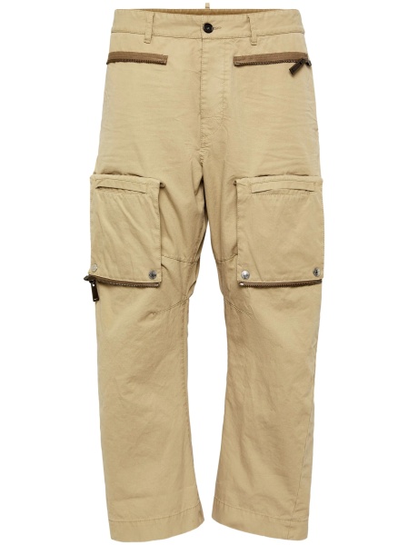 Pantaloni drepti DSQUARED2 neutri